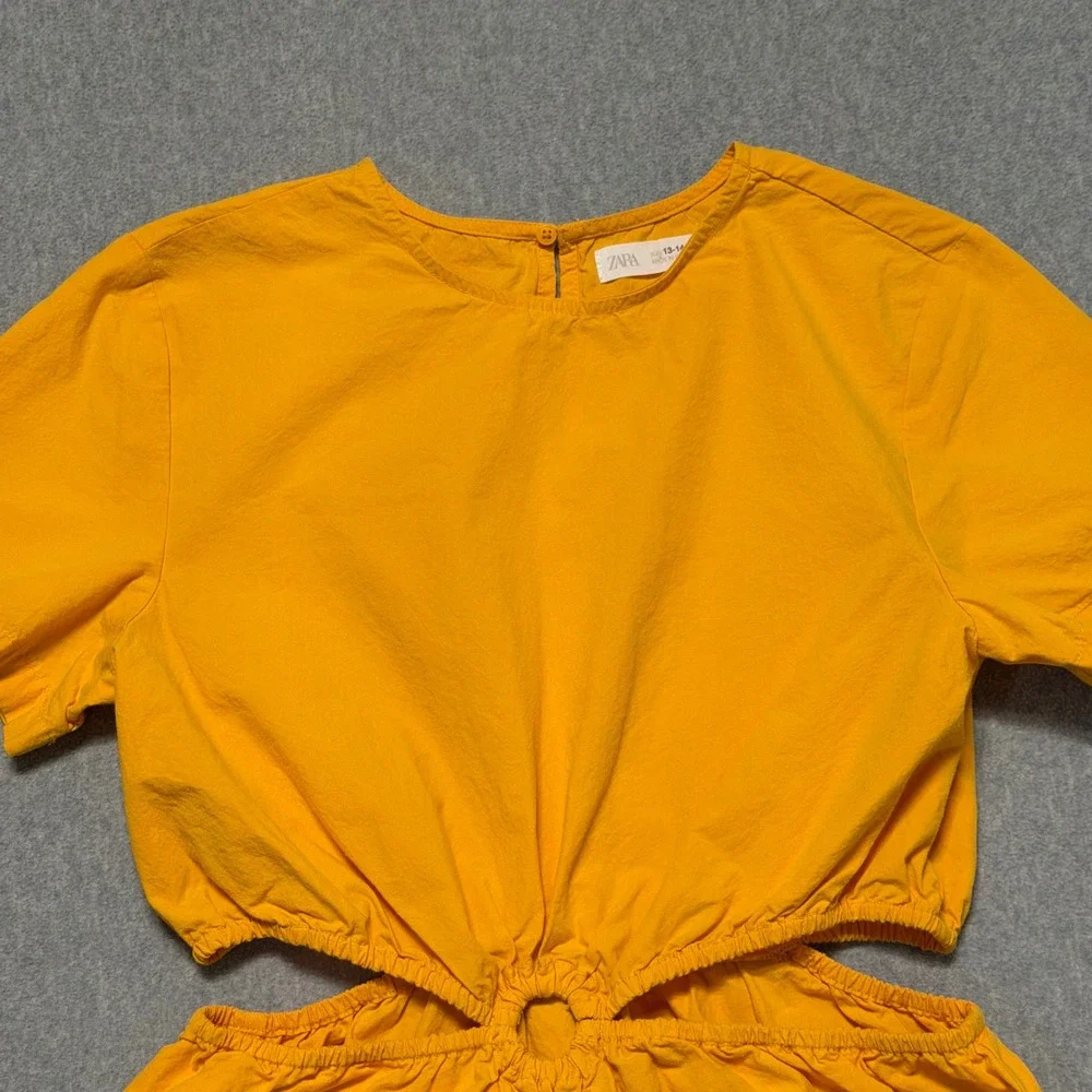 Zara vibrant mustard